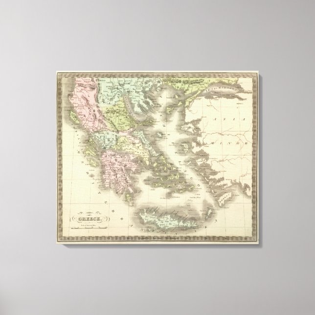 Greece 5 canvas print (Front)