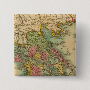 Greece 8 15 cm square badge
