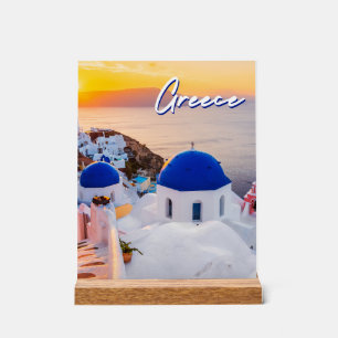 Greece Acrylic Sign