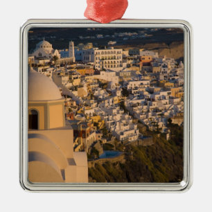 Greece and Greek Island of Santorini town of Metal Tree Decoration