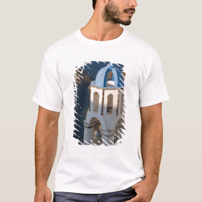 Greece and Greek Island of Santorini town of Oia 2 T-Shirt (Front)