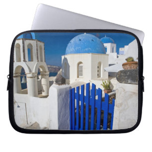 Greece and Greek Island of Santorini town of Oia 3 Laptop Sleeve