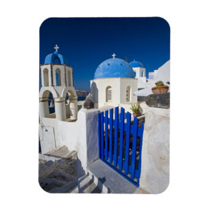 Greece and Greek Island of Santorini town of Oia 3 Magnet