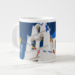Greece and Greek Island of Santorini town of Oia 4 Large Coffee Mug