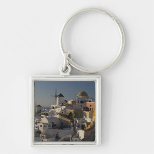 Greece and Greek Island of Santorini town of Oia Key Ring