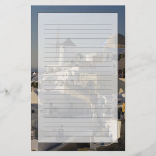 Greece and Greek Island of Santorini town of Oia Stationery