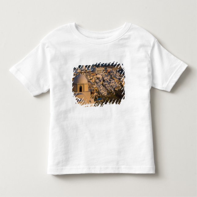 Greece and Greek Island of Santorini town of Toddler T-Shirt (Front)