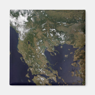 Greece and its surrounding countries magnet