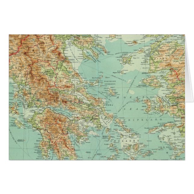 Greece and the Aegean (Front Horizontal)