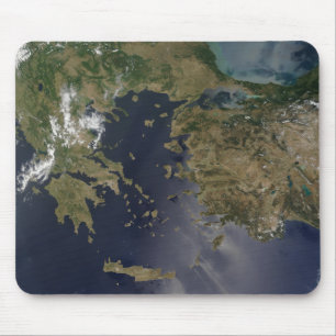 Greece and Turkey Mouse Pad