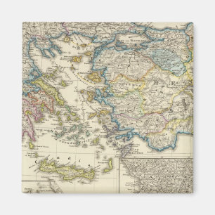 Greece, Asia Minor 1453 Magnet