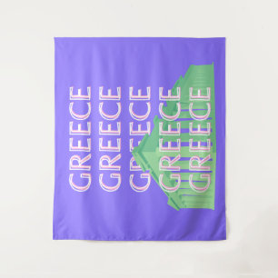 Greece, Athens Travel Art Tapestry