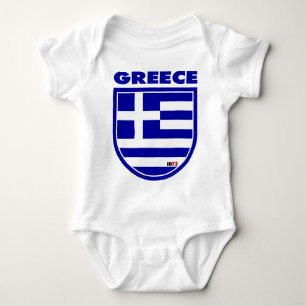 Greece Baby Bodysuit