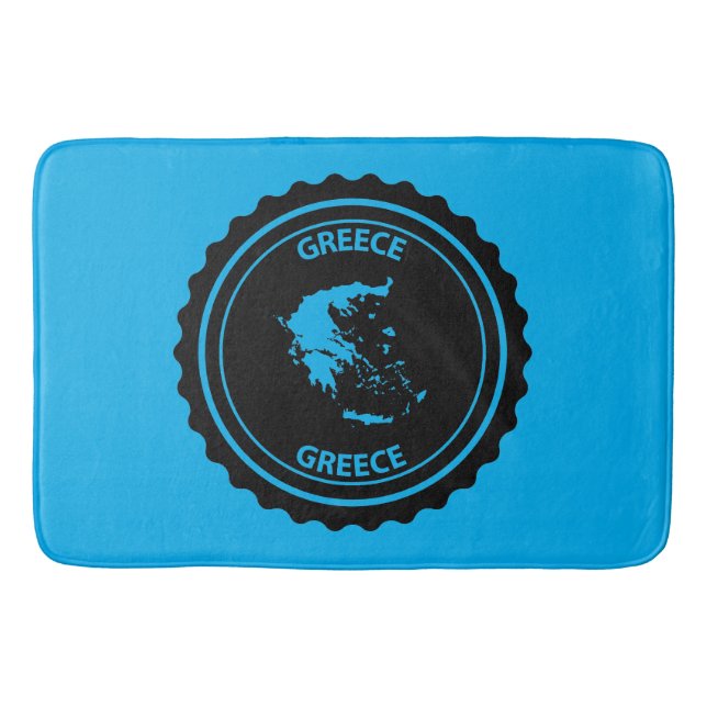 Greece Bath Mat (Front)