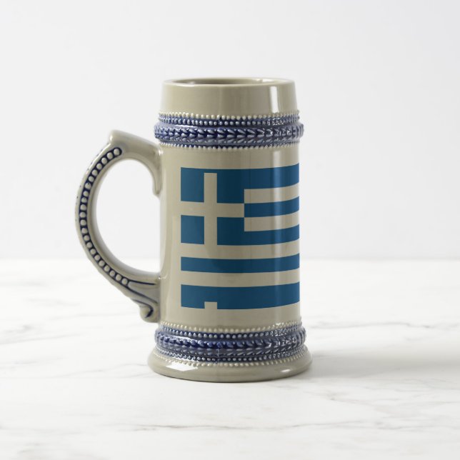 GREECE BEER STEIN (Left)