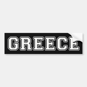 Greece Bumper Sticker
