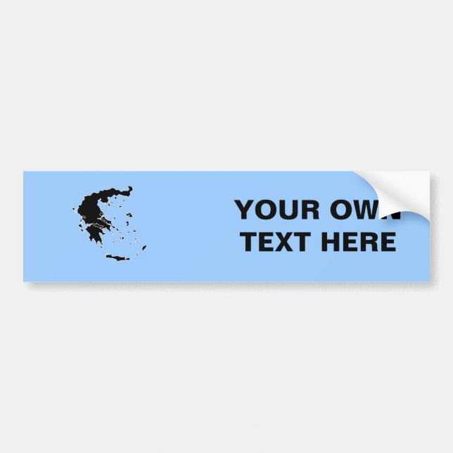 GREECE BUMPER STICKER (Front)