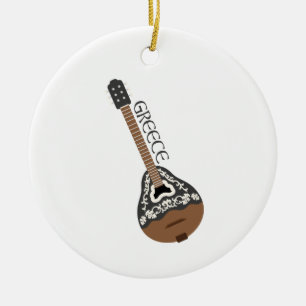 Greece Ceramic Tree Decoration