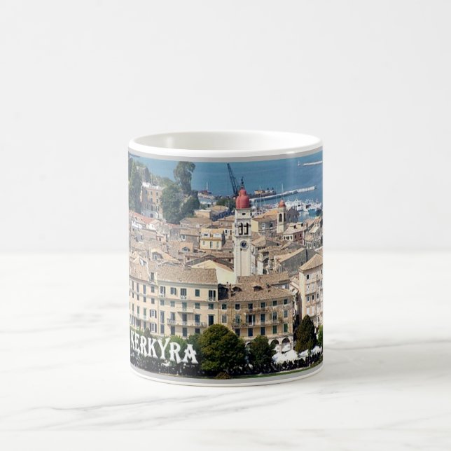 Greece - Corfu - Kerkyra - Coffee Mug (Center)