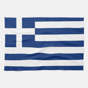 greece country flag towel