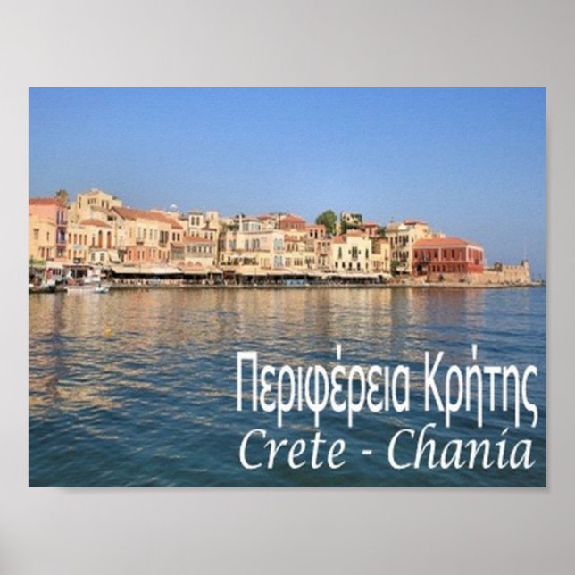 Greece - Crete - Chania - Poster (Front)