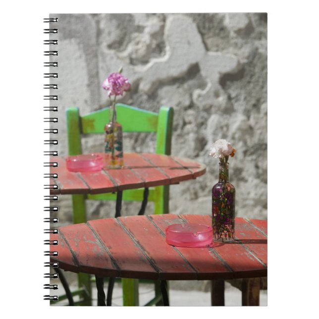 GREECE, CRETE, Hania Province, Hania: Colourful 2 Notebook (Front)