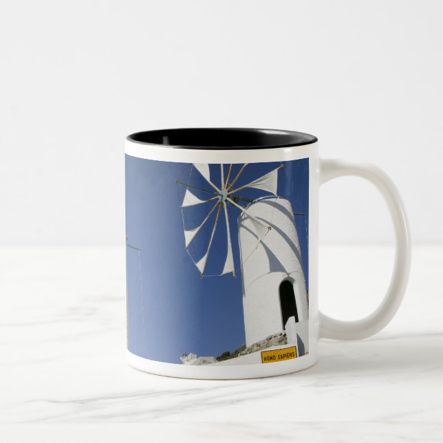 GREECE, CRETE, Iraklio Province, Ano Kera: Two-Tone Coffee Mug (Right)