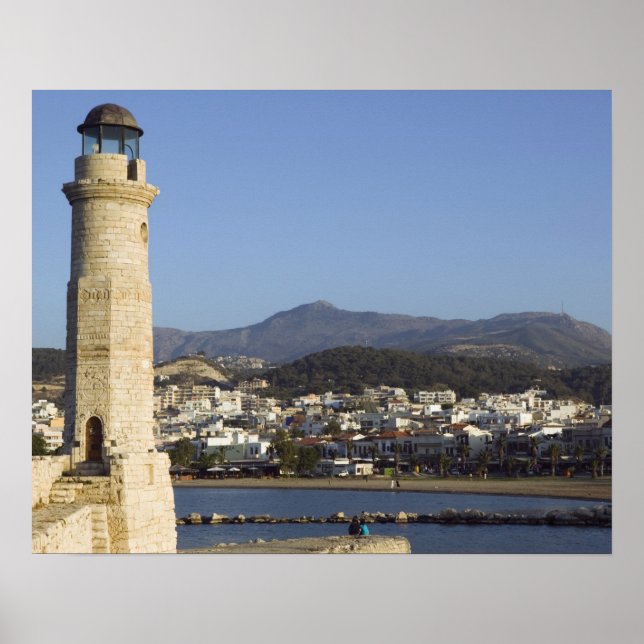 GREECE, CRETE, Rethymno Province, Rethymno: Poster (Front)