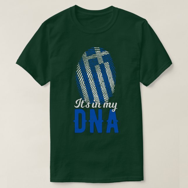 Greece DNA T-Shirt (Design Front)