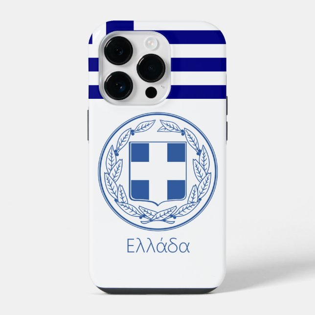 greece emblem iPhone case (Back)