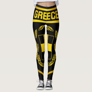 Greece Emblem Leggings