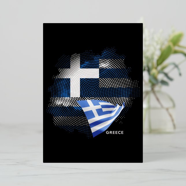 Greece flag (Standing Front)