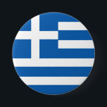 Greece Flag 7.5 Cm Round Badge<br><div class="desc">Greece Flag</div>