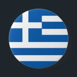 Greece Flag 7.5 Cm Round Badge<br><div class="desc">Greece Flag</div>