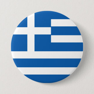 Greece Flag 7.5 Cm Round Badge