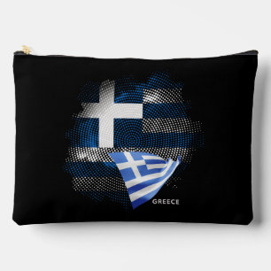 Greece flag accessory pouch