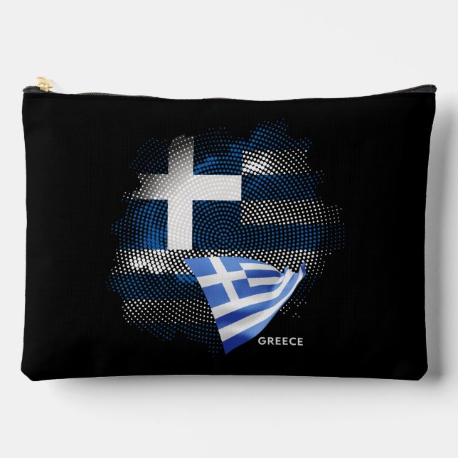 Greece flag accessory pouch (Front)