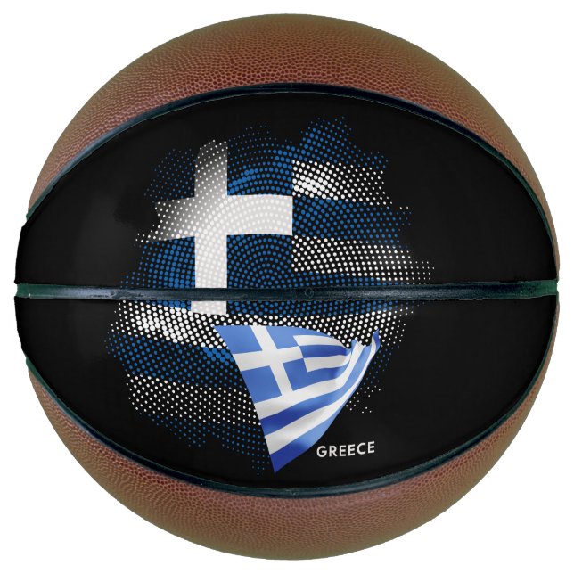 Greece flag basketball (Front)