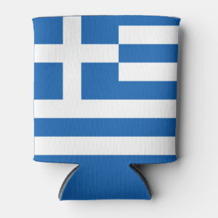 Greece flag  can cooler