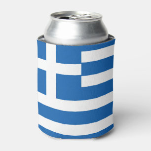 Greece Flag Can Cooler