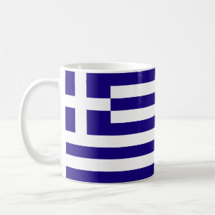 Greece Flag Coffee Mug