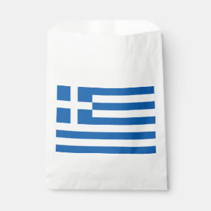 Greece Flag Favour Bags