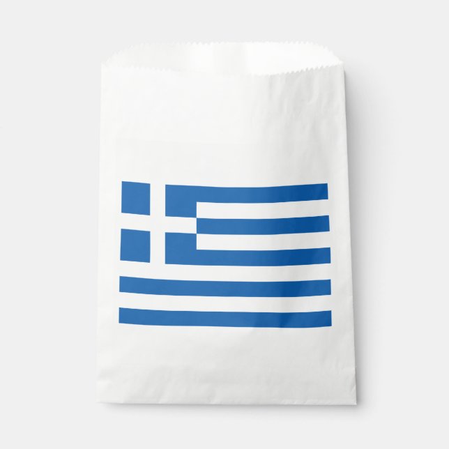 Greece Flag Favour Bags (Front)