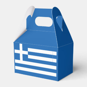 Greece flag  favour box