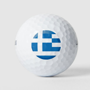 Greece flag golf balls