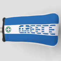 Greece Flag Gorgeous Patriotic Golf Head Cover