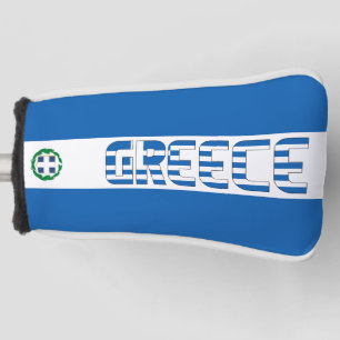 Greece Flag Gorgeous Patriotic Golf Head Cover