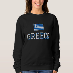 Greece Flag Greek Flag Greece Souvenir Sweatshirt