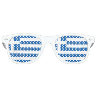 Greece Flag Greek Patriotic Retro Sunglasses