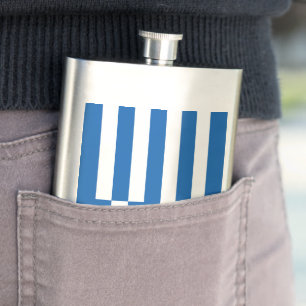 Greece flag hip flask